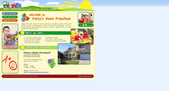 Desktop Screenshot of pattyshomepreschool.com